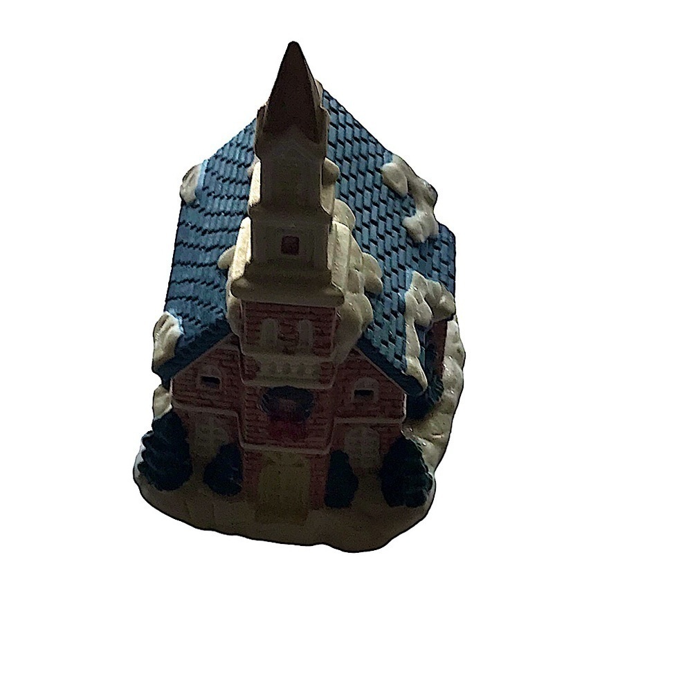 Cobblestone Corners Village Porcelain Church